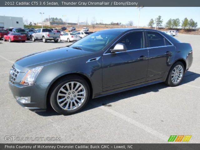 2012 Cadillac CTS 3.6 Sedan in Thunder Gray ChromaFlair