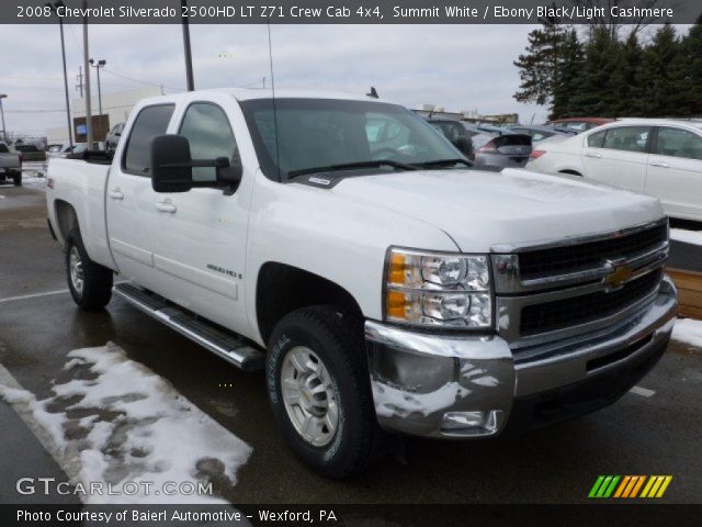 2008 Chevrolet Silverado 2500HD LT Z71 Crew Cab 4x4 in Summit White