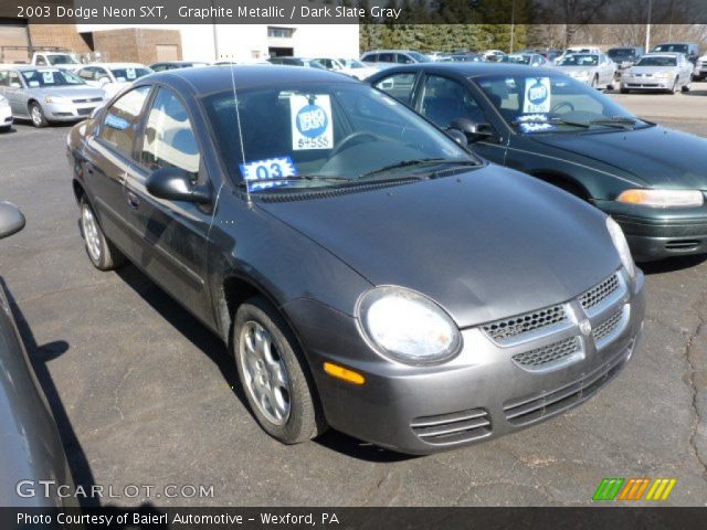 2003 Dodge Neon SXT in Graphite Metallic