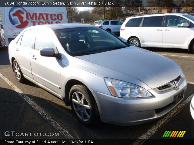 2004 Honda Accord EX V6 Sedan in Satin Silver Metallic