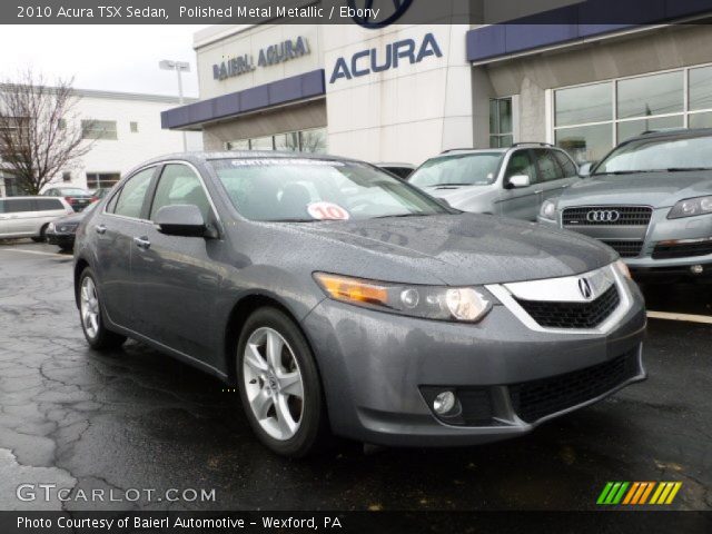 2010 Acura TSX Sedan in Polished Metal Metallic