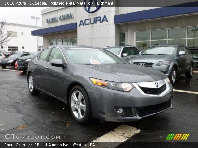 2010 Acura TSX Sedan in Polished Metal Metallic