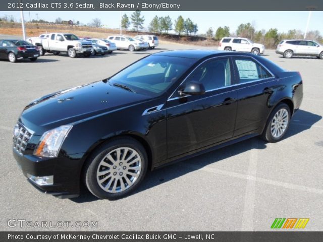 2012 Cadillac CTS 3.6 Sedan in Black Raven