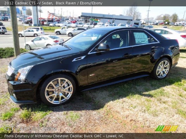 2012 Cadillac CTS -V Sedan in Black Raven