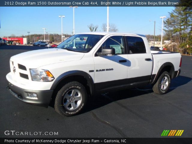 2012 Dodge Ram 1500 Outdoorsman Crew Cab 4x4 in Bright White