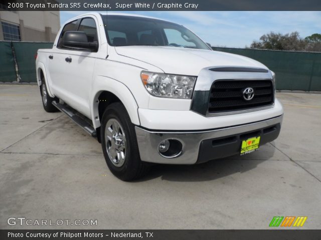 2008 Toyota Tundra SR5 CrewMax in Super White