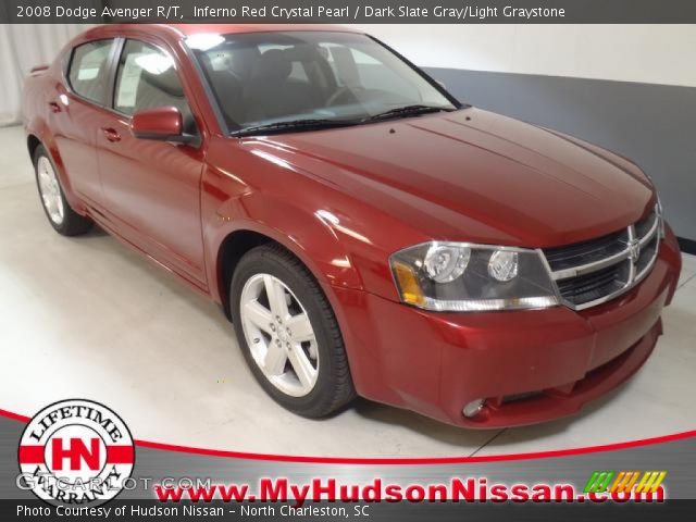 2008 Dodge Avenger R/T in Inferno Red Crystal Pearl
