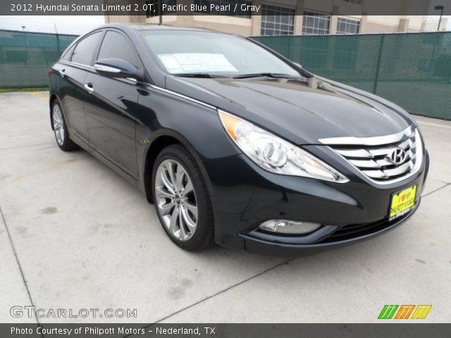 2012 Hyundai Sonata Limited 2.0T in Pacific Blue Pearl