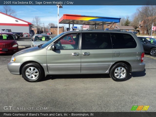 2005 Kia Sedona EX in Sage Green Metallic