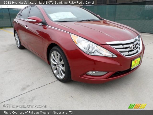 2012 Hyundai Sonata Limited 2.0T in Sparkling Ruby Red