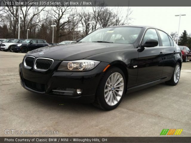 2011 BMW 3 Series 335d Sedan in Jet Black