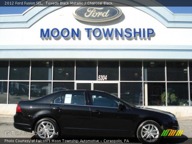2012 Ford Fusion SEL in Tuxedo Black Metallic