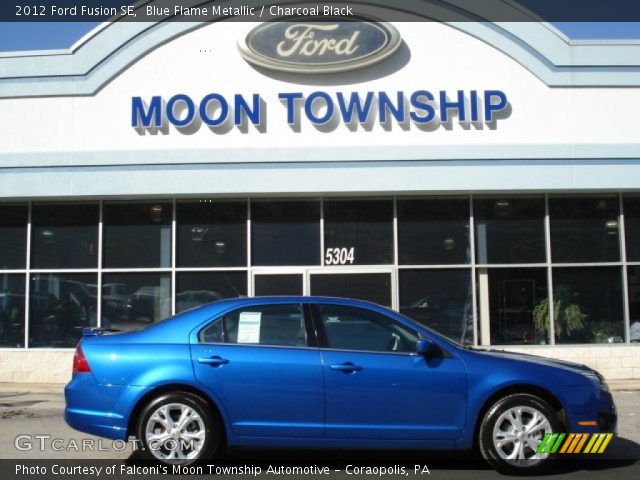 2012 Ford Fusion SE in Blue Flame Metallic
