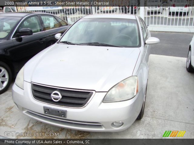 2003 Nissan Altima 3.5 SE in Sheer Silver Metallic