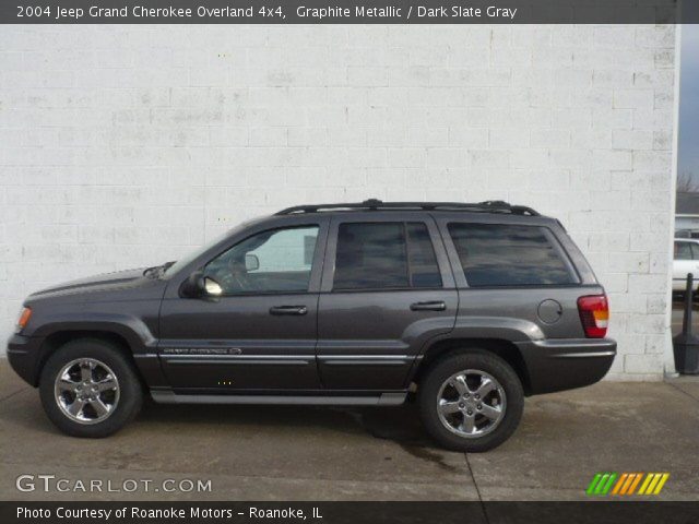2004 Jeep Grand Cherokee Overland 4x4 in Graphite Metallic
