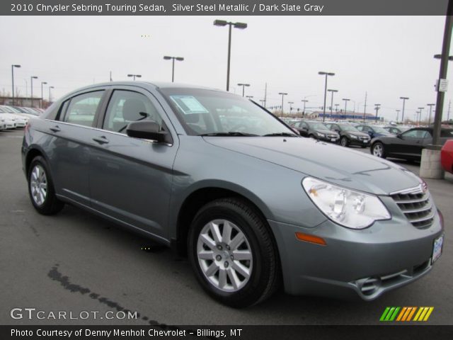 2010 Chrysler Sebring Touring Sedan in Silver Steel Metallic