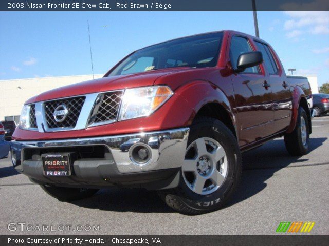 2008 Nissan Frontier SE Crew Cab in Red Brawn