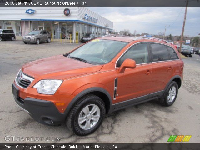 2008 Saturn VUE XE in Sunburst Orange