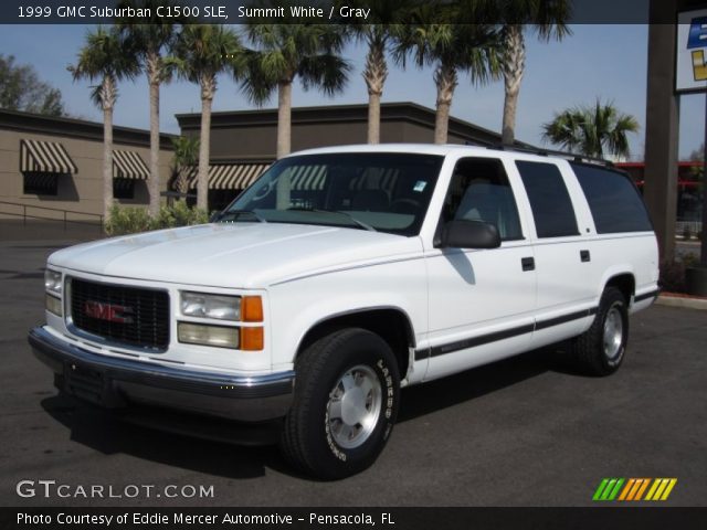 1999 GMC Suburban C1500 SLE in Summit White