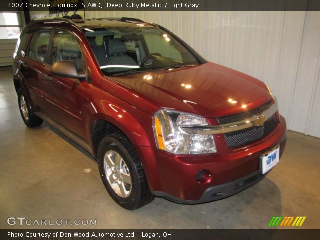 2007 Chevrolet Equinox LS AWD in Deep Ruby Metallic