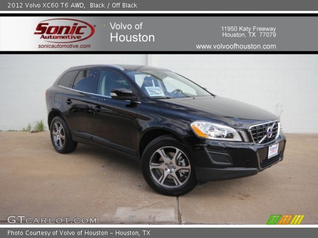 2012 Volvo XC60 T6 AWD in Black