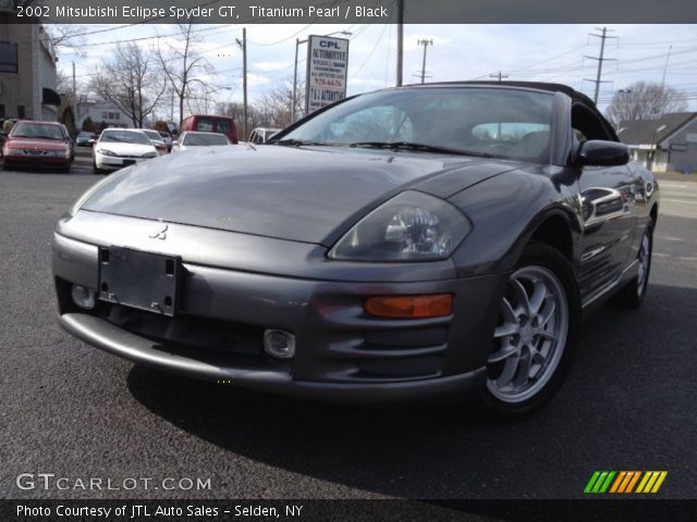 2002 Mitsubishi Eclipse Spyder GT in Titanium Pearl