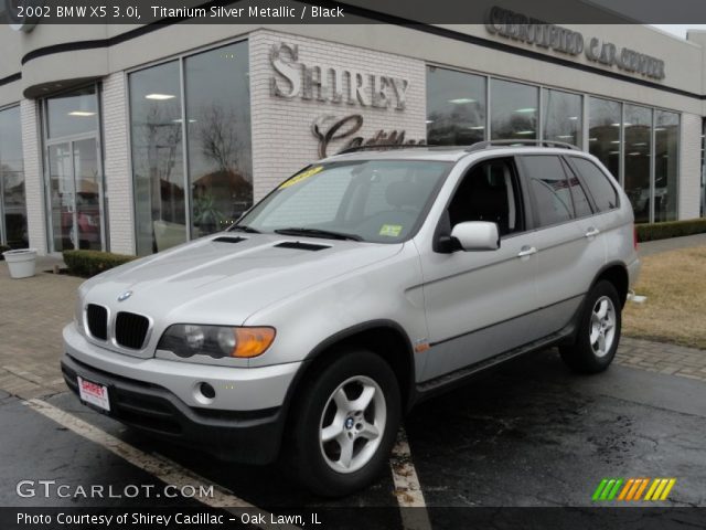 2002 BMW X5 3.0i in Titanium Silver Metallic
