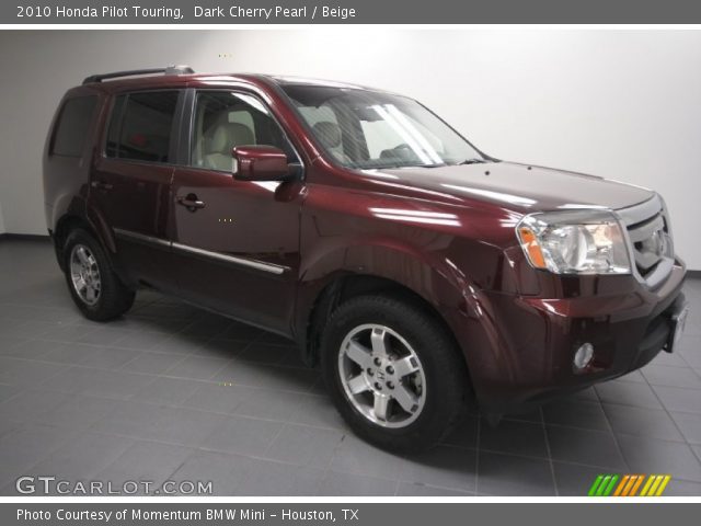 2010 Honda Pilot Touring in Dark Cherry Pearl