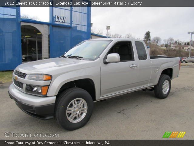 2012 Chevrolet Colorado LT Extended Cab 4x4 in Sheer Silver Metallic