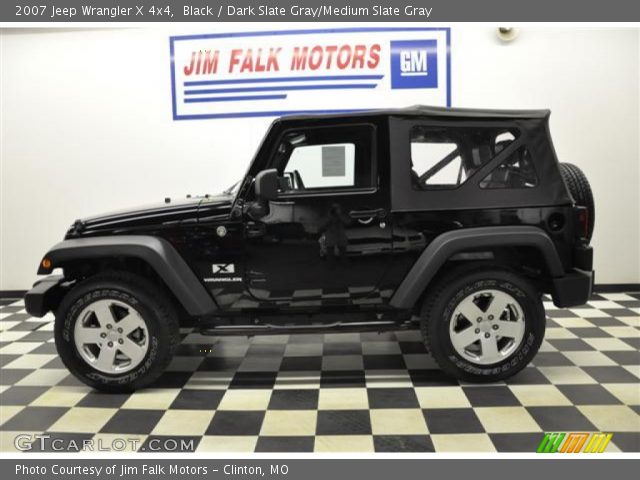 2007 Jeep Wrangler X 4x4 in Black