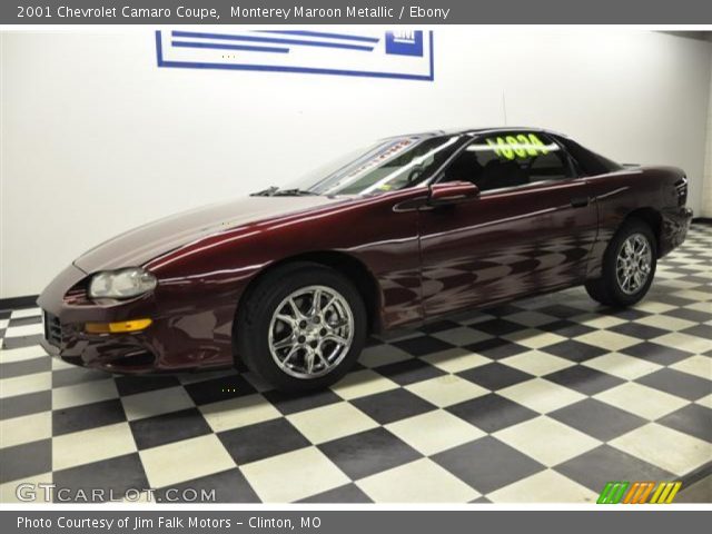 2001 Chevrolet Camaro Coupe in Monterey Maroon Metallic