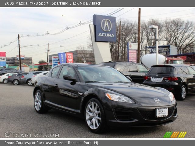 2009 Mazda RX-8 Sport in Sparkling Black Mica