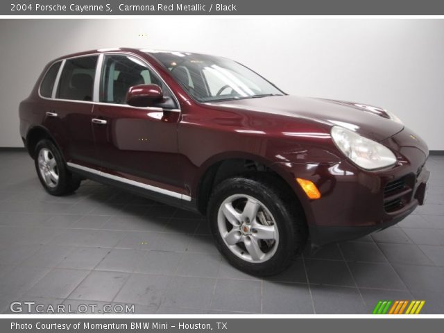 2004 Porsche Cayenne S in Carmona Red Metallic