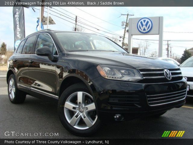 2012 Volkswagen Touareg TDI Lux 4XMotion in Black