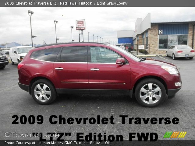 2009 Chevrolet Traverse LTZ in Red Jewel Tintcoat