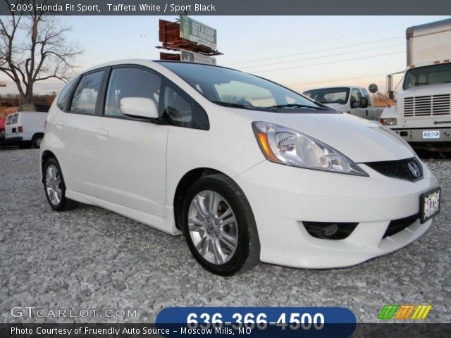2009 Honda Fit Sport in Taffeta White