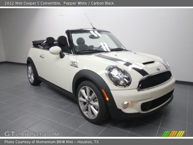 2012 Mini Cooper S Convertible in Pepper White