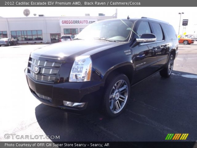 2012 Cadillac Escalade ESV Premium AWD in Black Raven