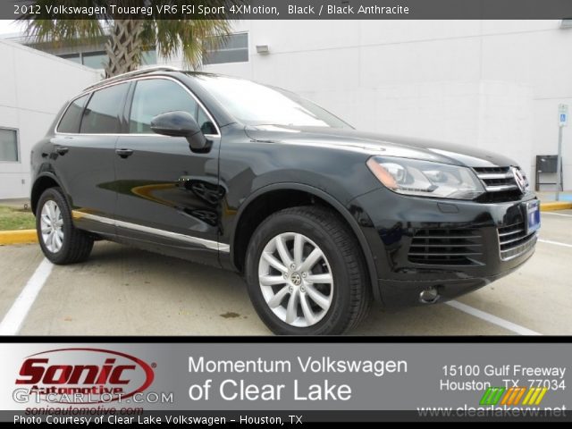 2012 Volkswagen Touareg VR6 FSI Sport 4XMotion in Black