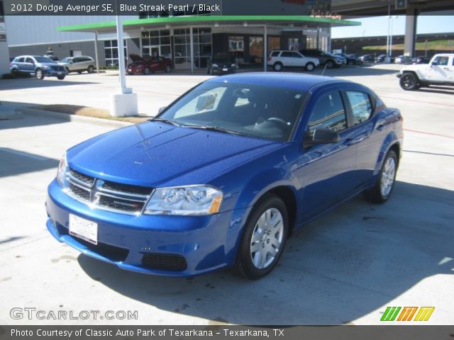 2012 Dodge Avenger SE in Blue Streak Pearl