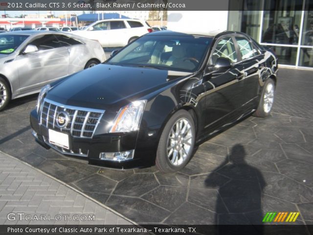 2012 Cadillac CTS 3.6 Sedan in Black Raven