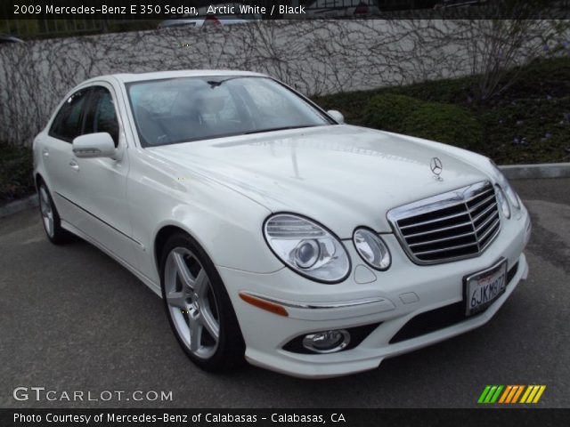 2009 Mercedes-Benz E 350 Sedan in Arctic White