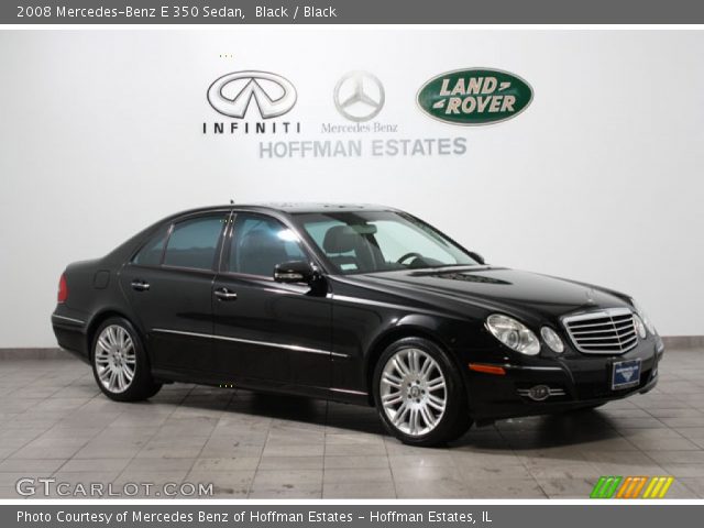 2008 Mercedes-Benz E 350 Sedan in Black