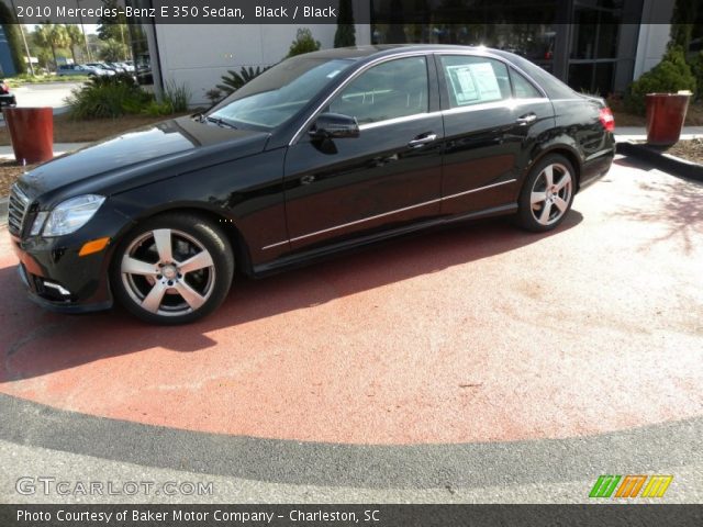 2010 Mercedes-Benz E 350 Sedan in Black