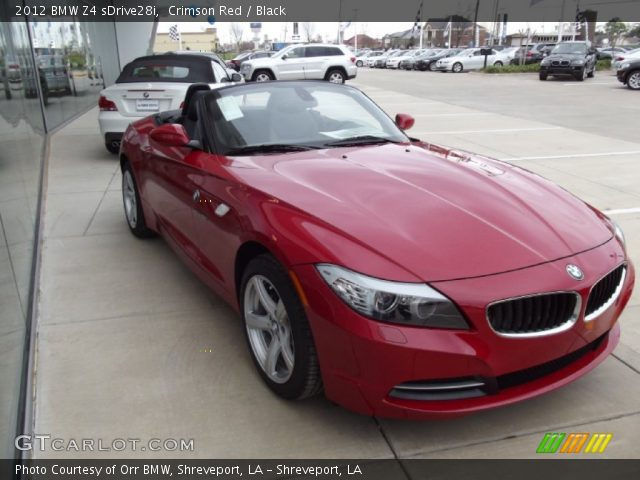 2012 BMW Z4 sDrive28i in Crimson Red
