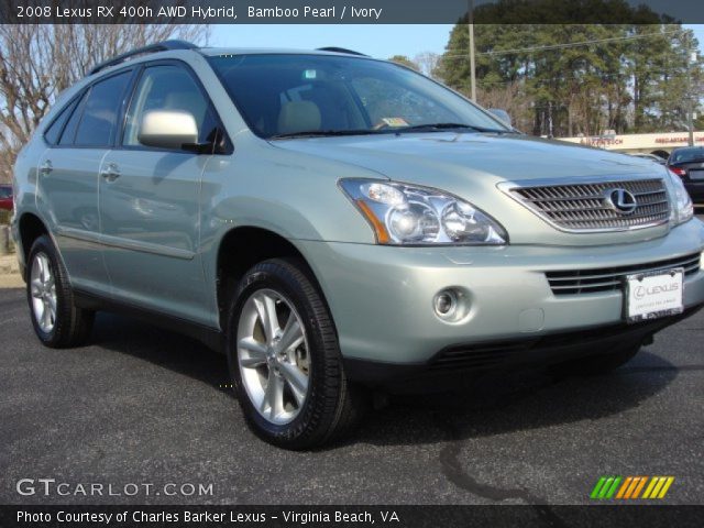 2008 Lexus RX 400h AWD Hybrid in Bamboo Pearl