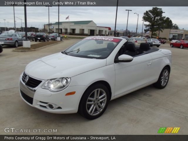 2009 Volkswagen Eos Lux in Candy White