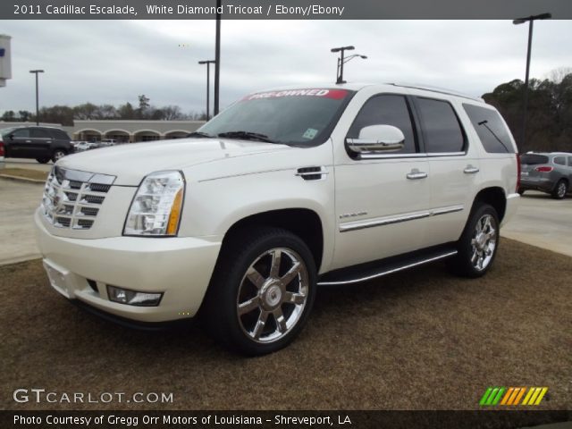 2011 Cadillac Escalade  in White Diamond Tricoat