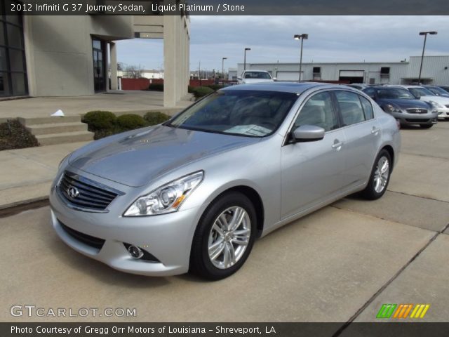 2012 Infiniti G 37 Journey Sedan in Liquid Platinum