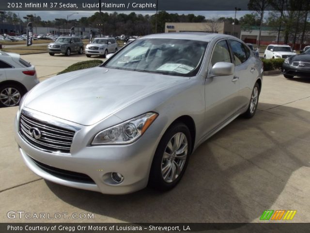 2012 Infiniti M 37 Sedan in Liquid Platinum